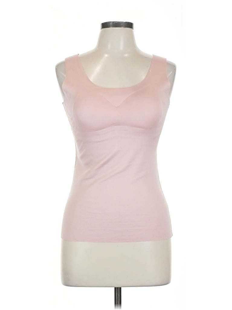 Pre-owned Unbranded Tank Top Pink Strapless Neckline Tops