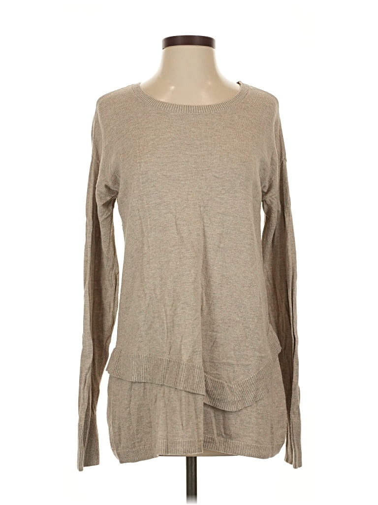 Pre-owned Cabi Pullover Sweater In Brown