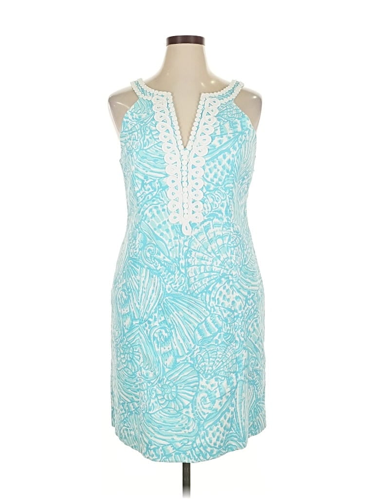 Pre-owned Lilly Pulitzer Cocktail Dress In Blue