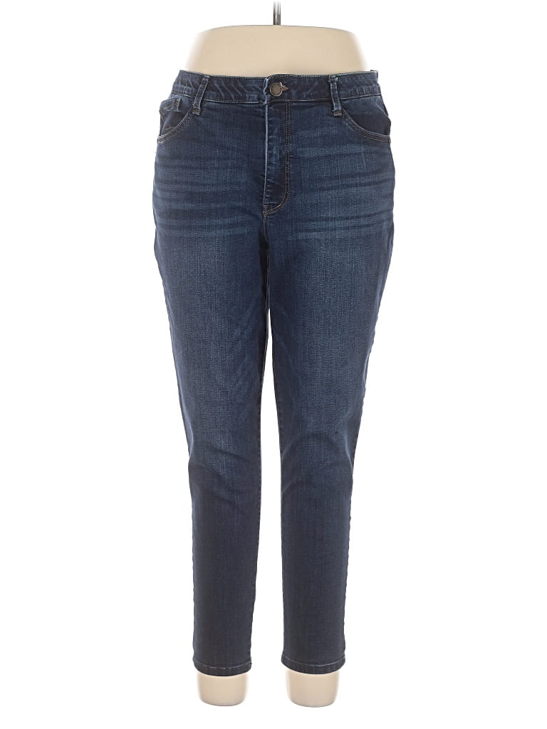 Pre-owned Wit & Wisdom Jeans In Blue