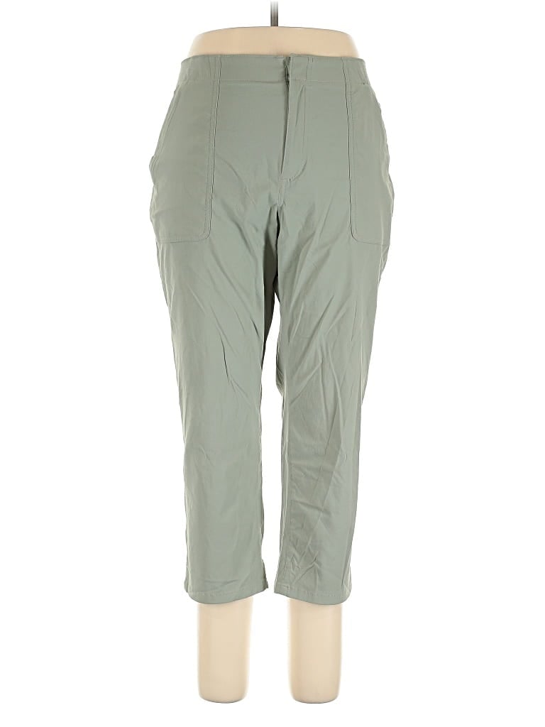 Pre-owned Eddie Bauer Casual Pants In Green