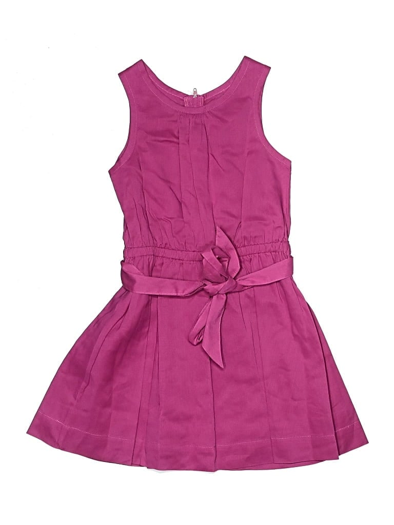 Pre-owned Primary Clothing Kids' Dress In Purple