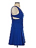 BCBGMAXAZRIA Blue Cocktail Dress Size 0 - photo 4
