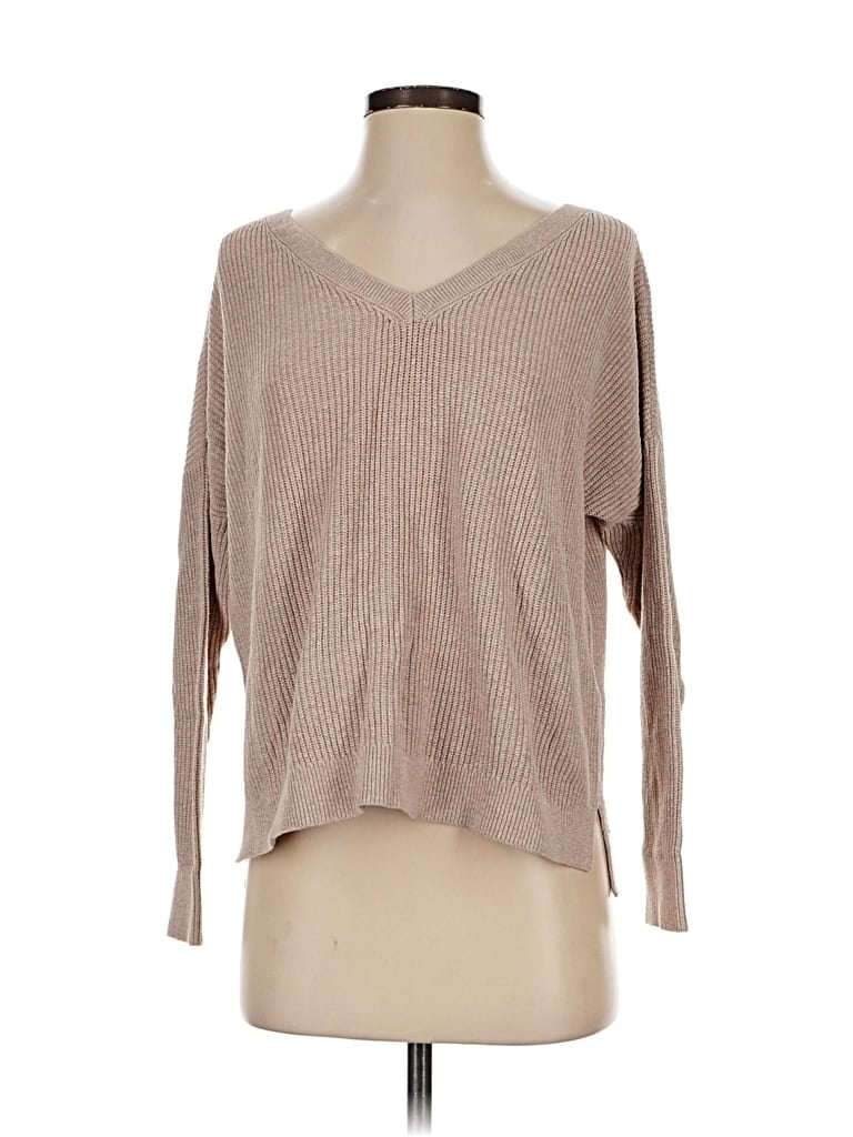 Pre-owned Abercrombie & Fitch Pullover Sweater In Brown