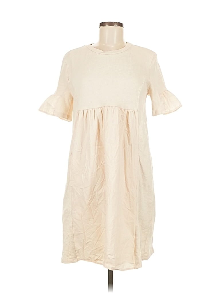 Pre-owned English Factory Casual Dress In White