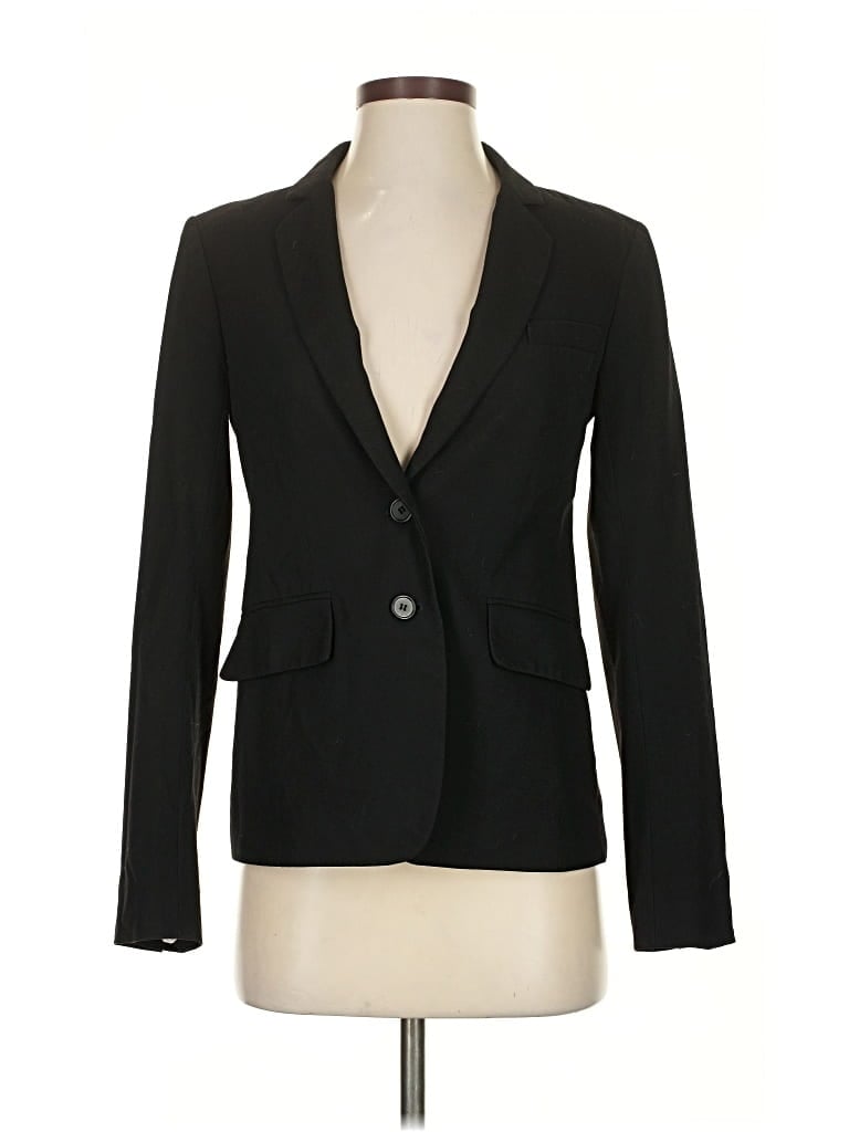 Pre-owned Ann Taylor Blazer Jacket In Black