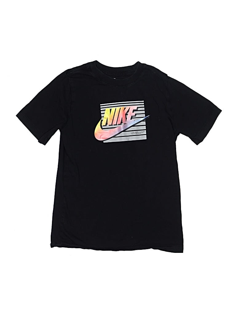 Pre-owned Nike Kids' Short Sleeve T-shirt In Black