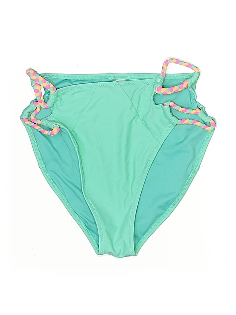 Pre-owned Popvil Swimsuit Bottoms In Green