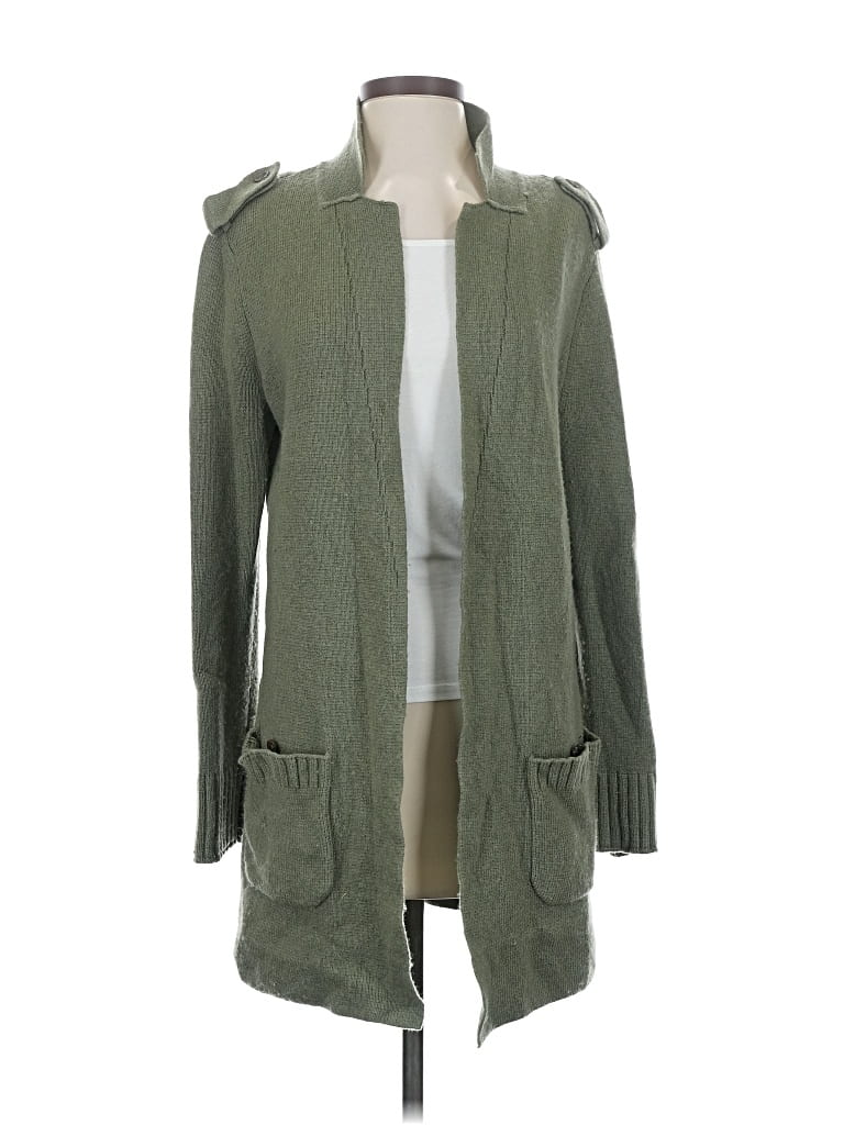 Pre-owned Talbots Cardigan Sweater In Green