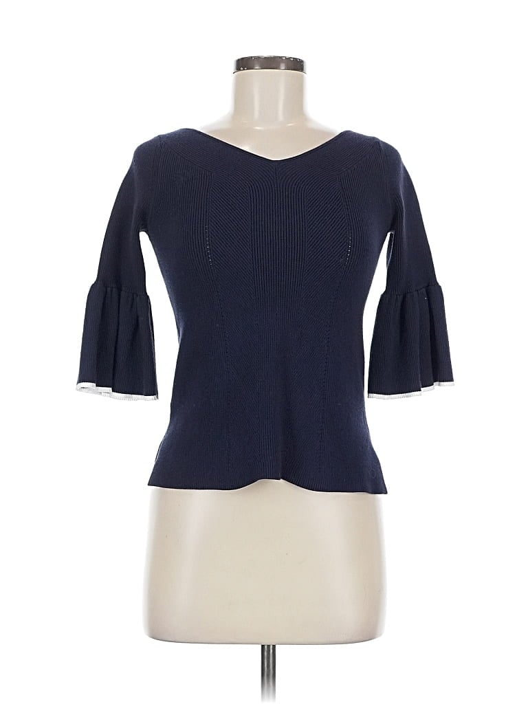 Pre-owned Draper James Pullover Sweater In Blue