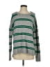J.Crew Stripes Green Pullover Sweater Size XS - photo 1