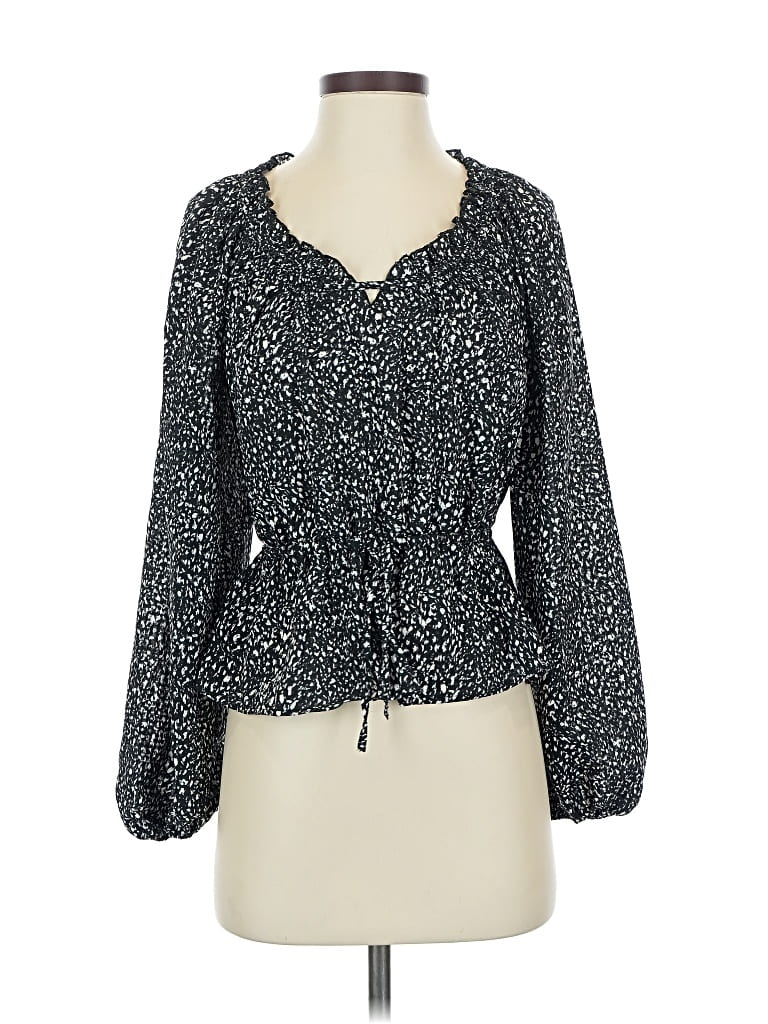 Pre-owned Universal Thread Long Sleeve T-shirt In Black