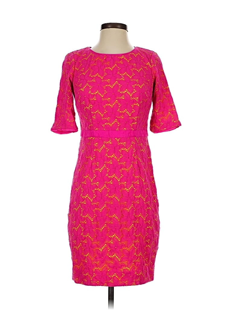 Pre-owned Maggy London Cocktail Dress In Pink