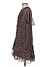 Reiss 100% Polyester Houndstooth Brown Red Casual Dress Size 10 - photo 5