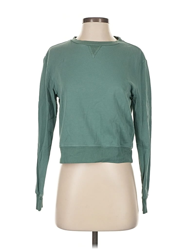 Pre-owned Goodlife Sweatshirt In Green