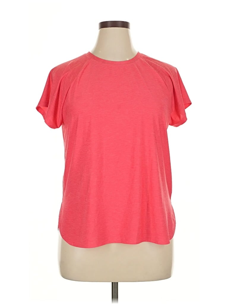 Pre-owned Asics Active T-shirt In Red