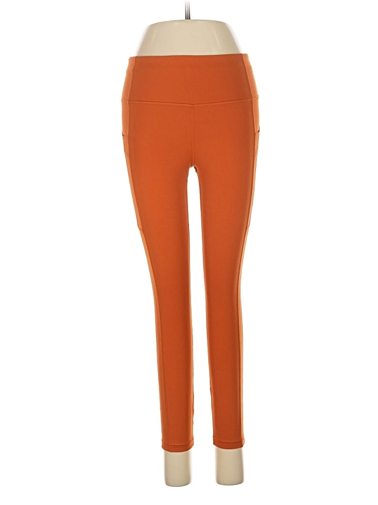Pre-owned Athleta Active Pants In Orange