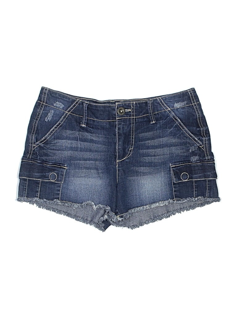 Pre-owned Route 66 Denim Shorts In Blue