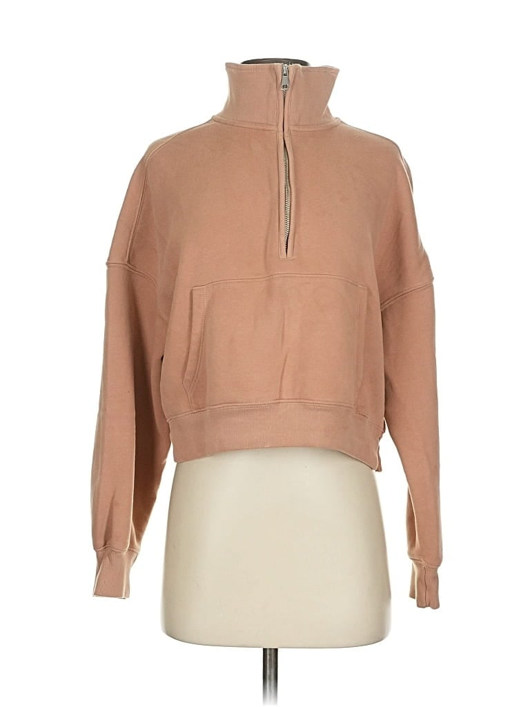 Pre-owned Abercrombie & Fitch Sweatshirt In Brown