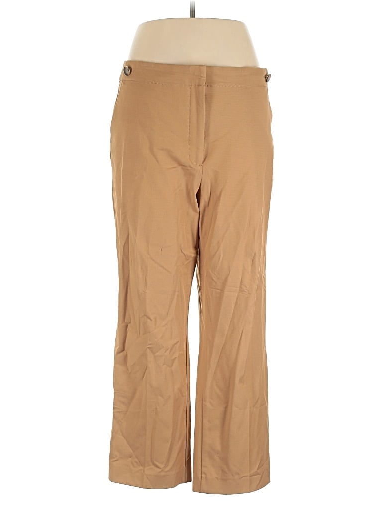 Pre-owned Ann Taylor Khaki Pant In Brown