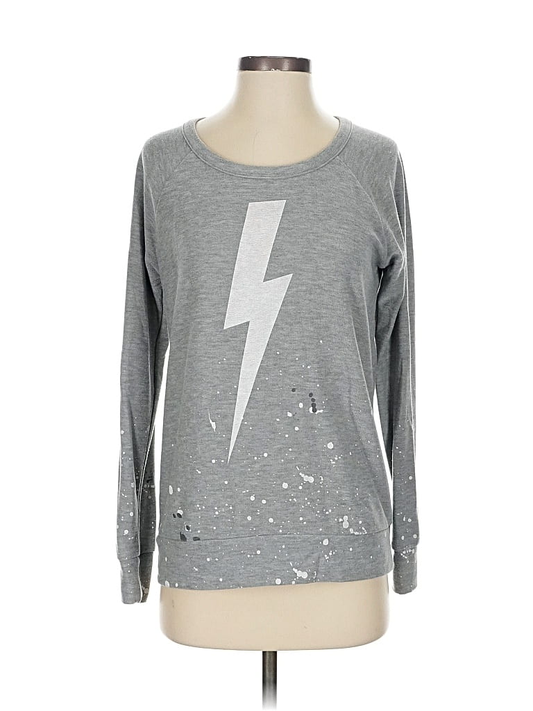 Pre-owned Chaser Sweatshirt In Silver