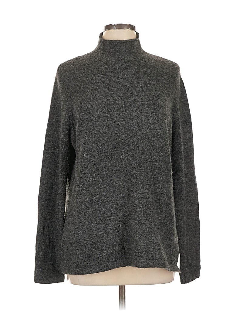Pre-owned Vero Moda Turtleneck Sweater In Gray