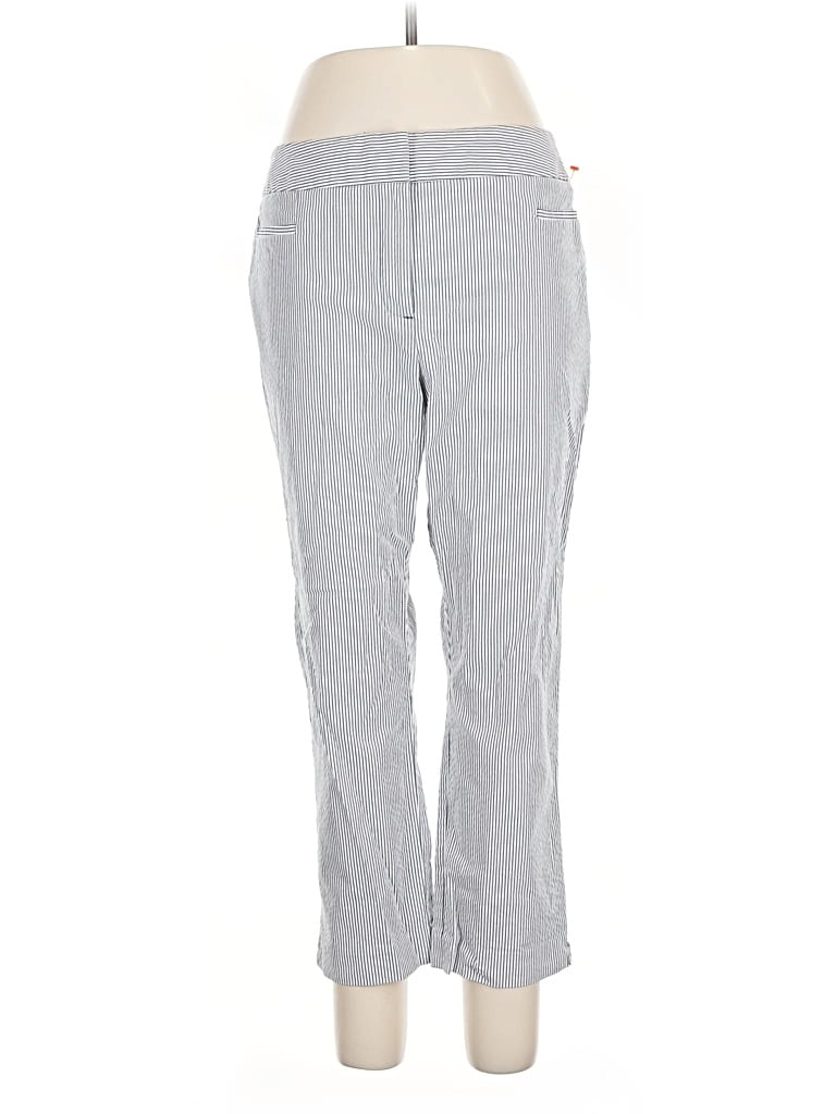 Pre-owned Ann Taylor Factory Casual Pants In Gray