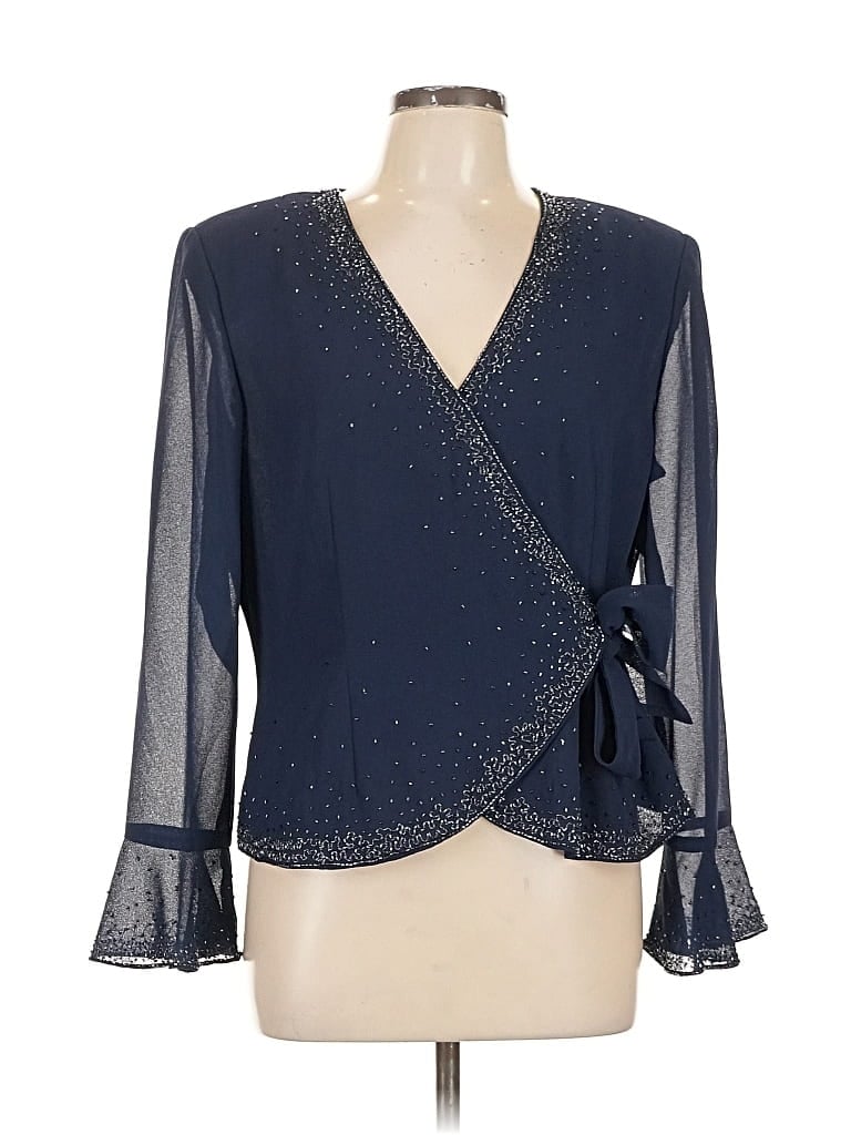 Pre-owned R & M Richards Blazer Jacket In Blue