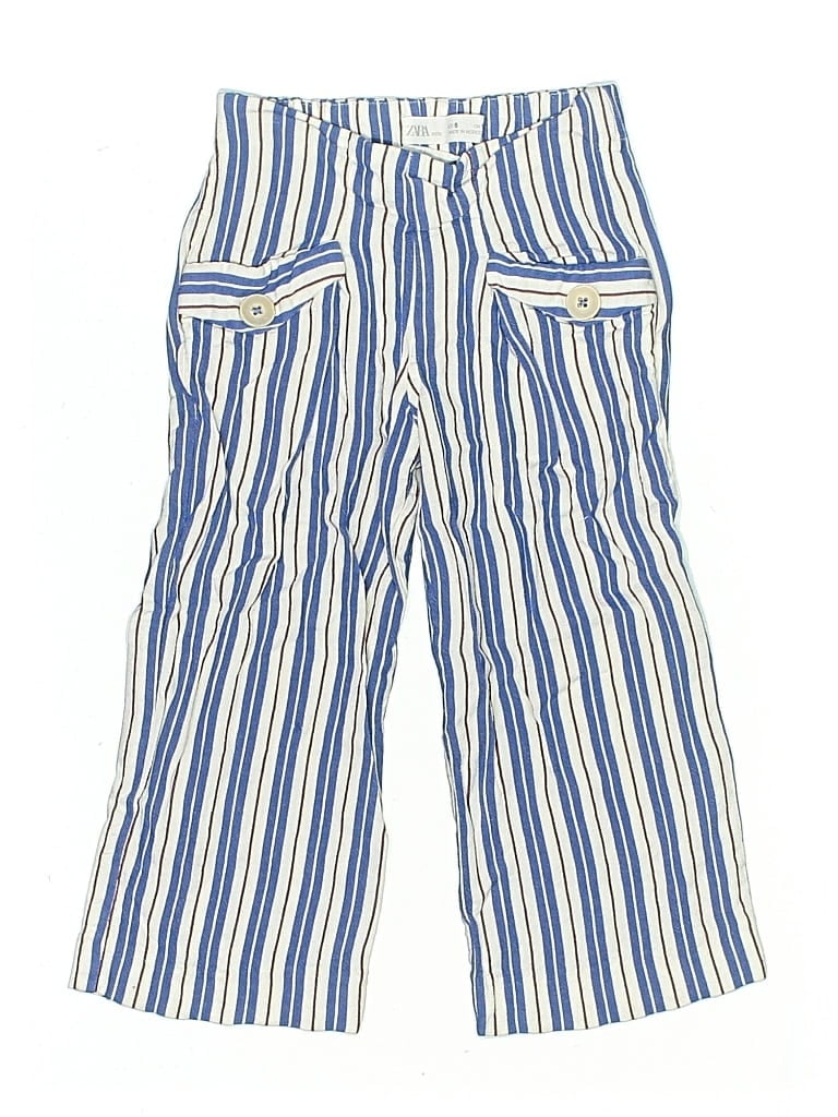 Pre-owned Zara Kids' Casual Pants In Blue
