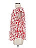 Fun2Fun Red Short Sleeve Blouse Size M - photo 5