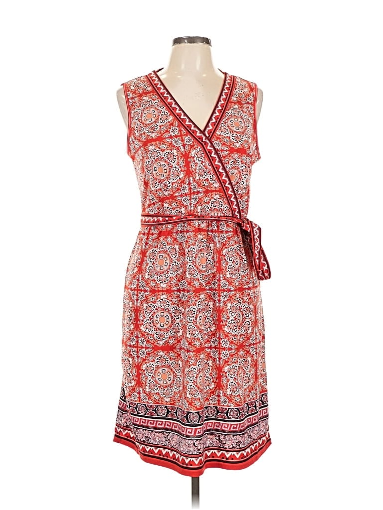 Pre-owned Max Studio Casual Dress In Red