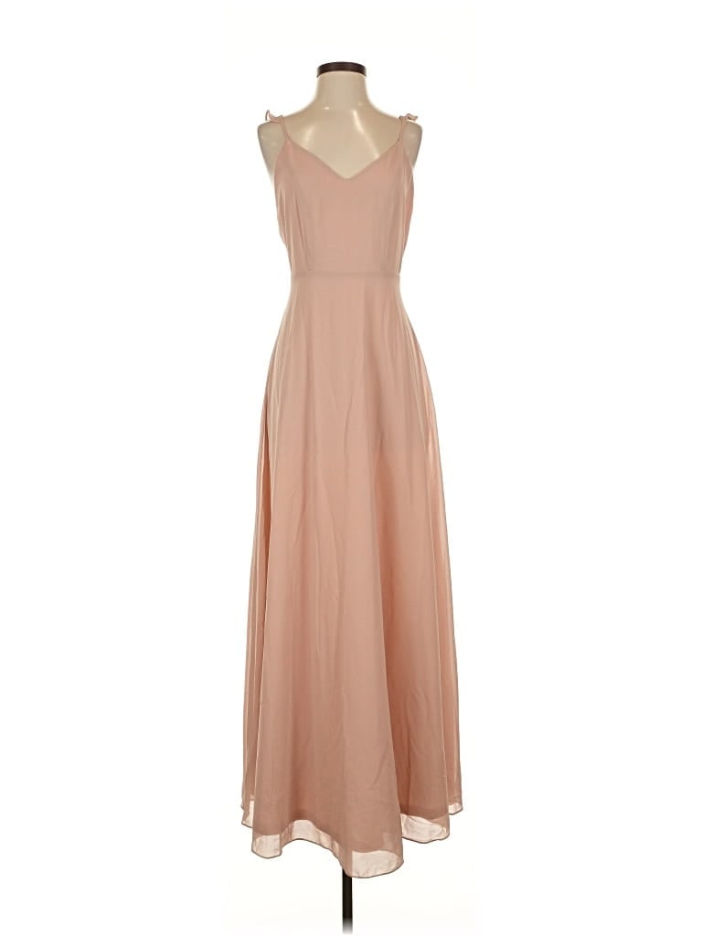 Pre-owned Lulus Cocktail Dress In Brown