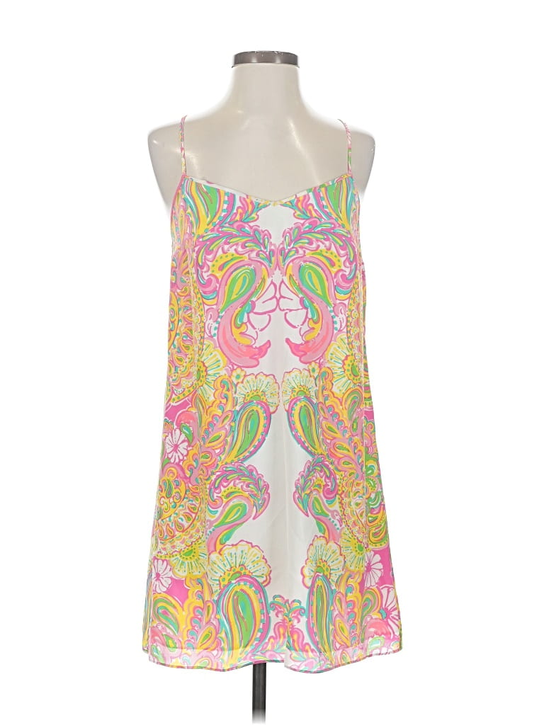 Pre-owned Lilly Pulitzer Cocktail Dress In White