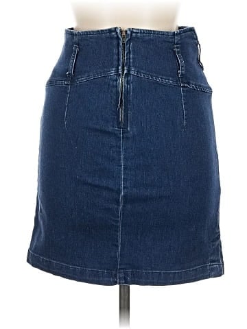Free People Denim Skirt (view 2)