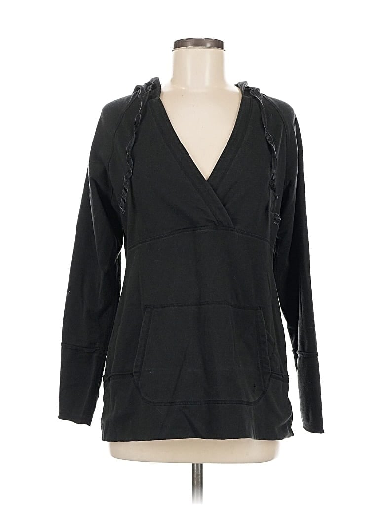 Pre-owned Danskin Now Pullover Sweater In Black