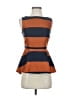 Banana Republic 100% Polyester Orange Sleeveless Top Size 0 - photo 1