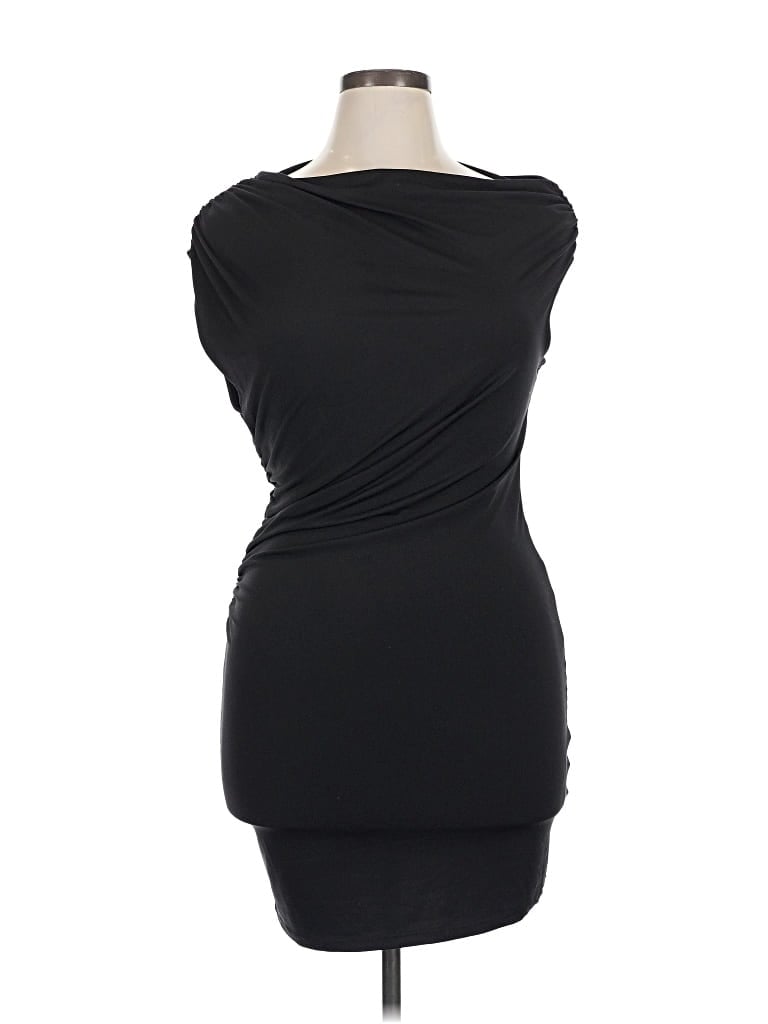Pre-owned Divided By H&m Cocktail Dress In Black