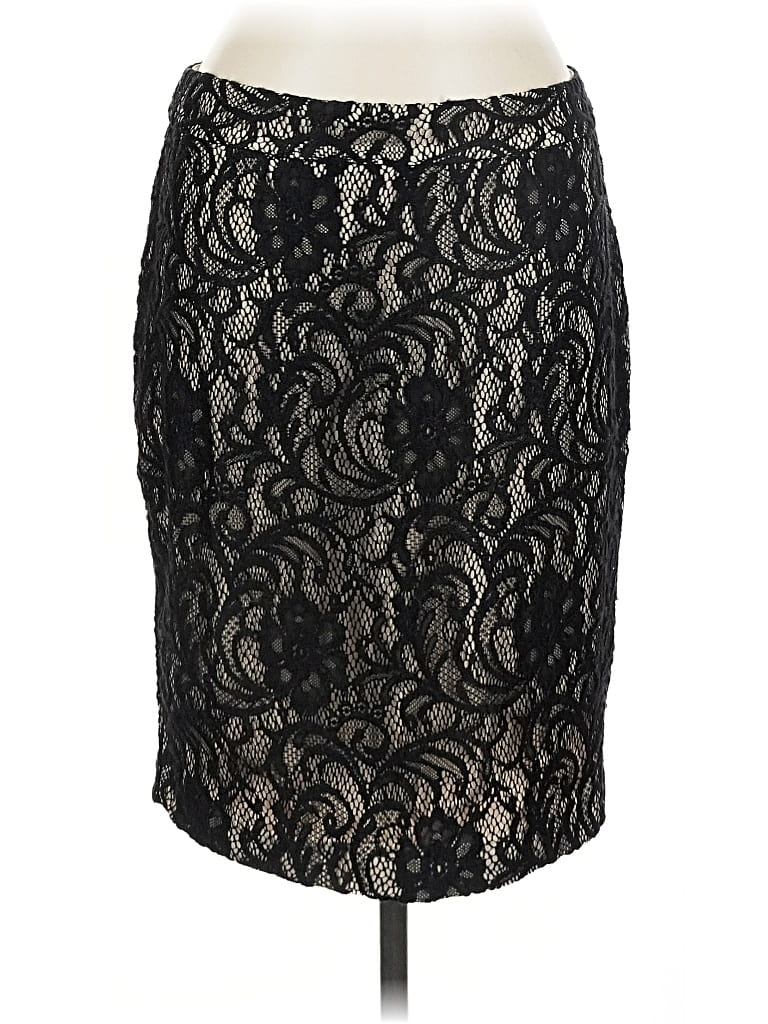 Pre-owned Inc International Concepts Formal Skirt In Black