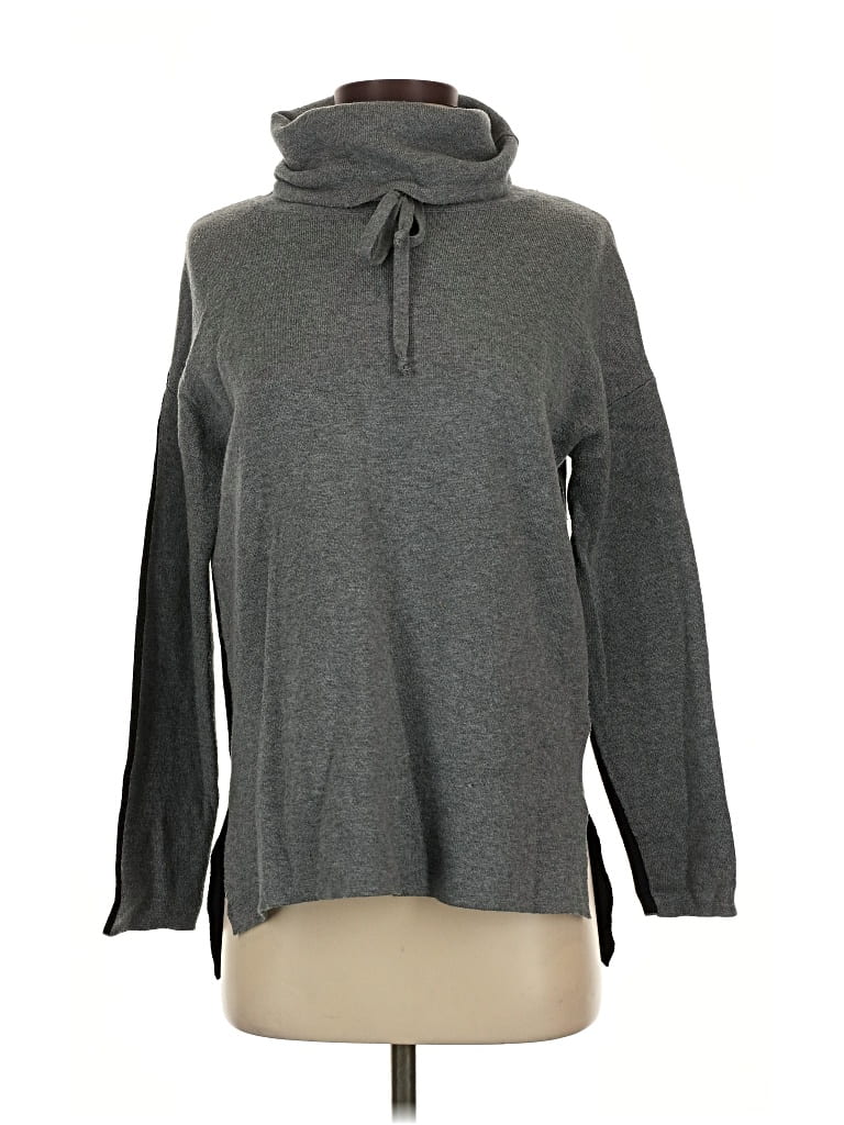 Pre-owned Rachel Zoe Tjx Turtleneck Sweater In Gray