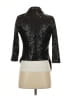 Costa Blanca 100% Polyester Metallic Black Blazer Size 2 - photo 2