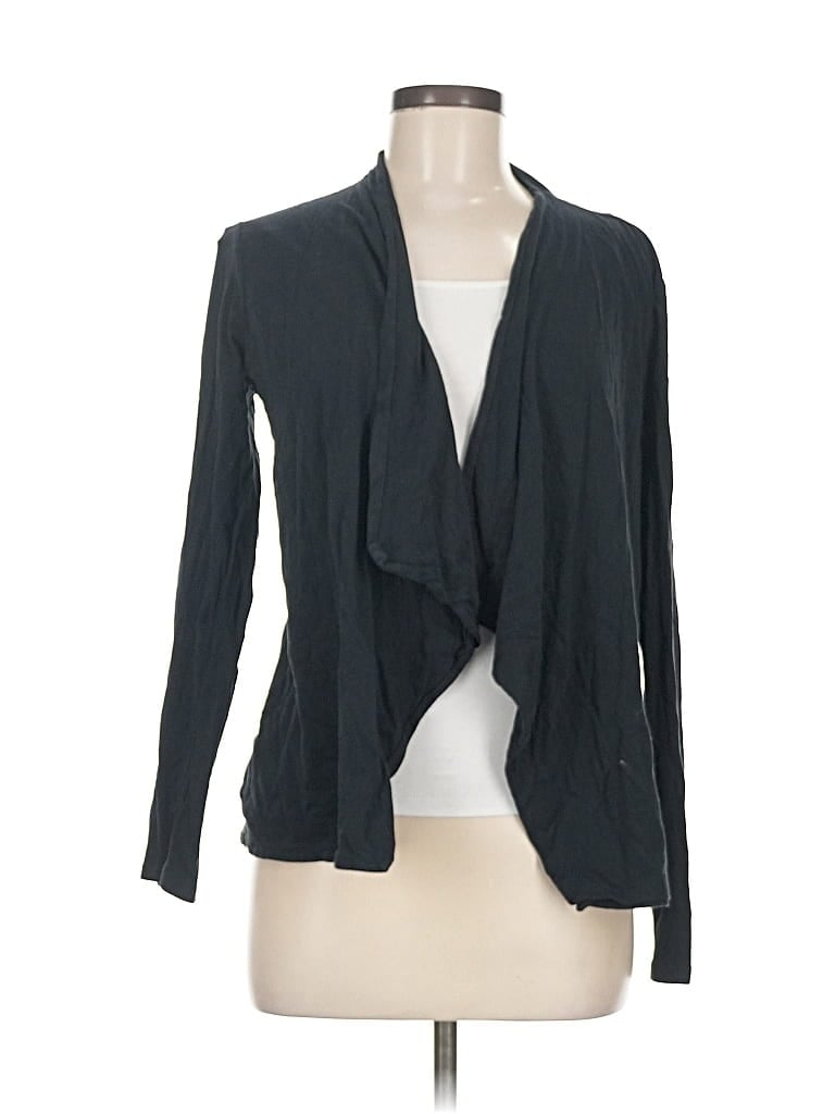 Pre-owned J.crew Factory Store Cardigan Sweater In Black