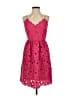 H&M 100% Polyester Pink Cocktail Dress Size S - photo 1