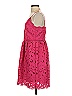 H&M 100% Polyester Pink Cocktail Dress Size S - photo 5