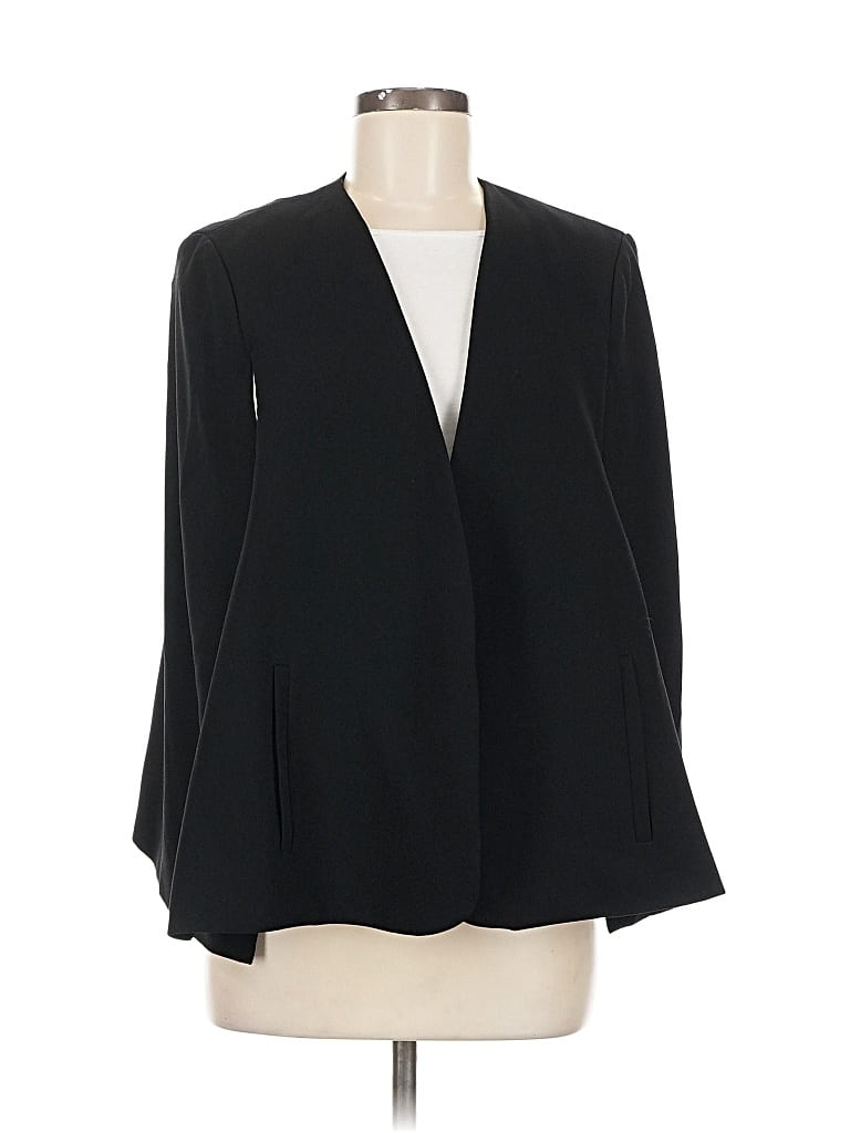 Pre-owned Zara Blazer Jacket In Black