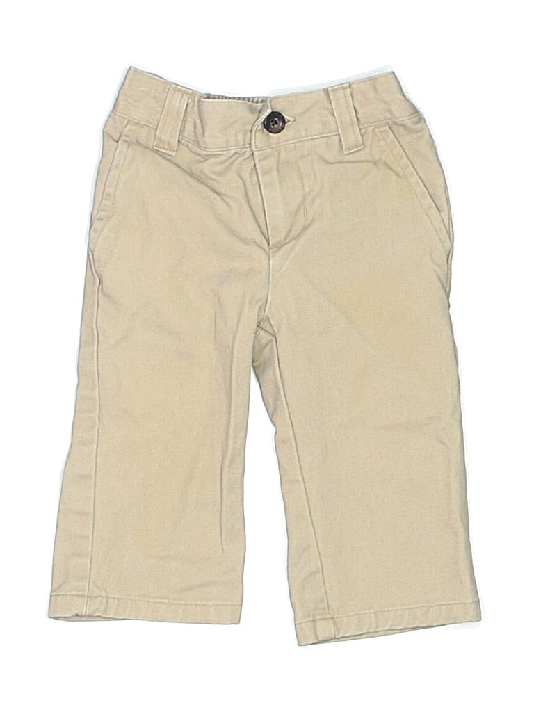 Pre-owned Janie And Jack Babies' Khaki Pant In Brown