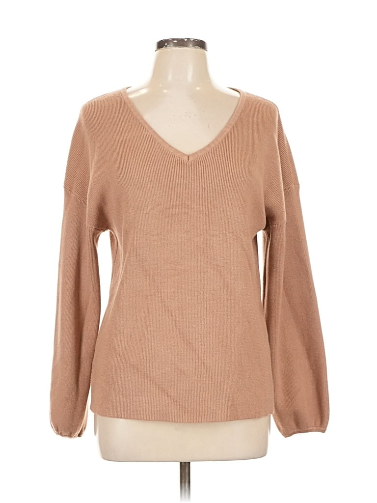 Pre-owned Unbranded Pullover Sweater In Brown