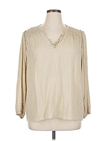 Paige 3/4 Sleeve Blouse (view 1)