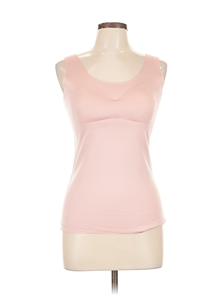 Pre-owned Unbranded Sleeveless T-shirt In Pink