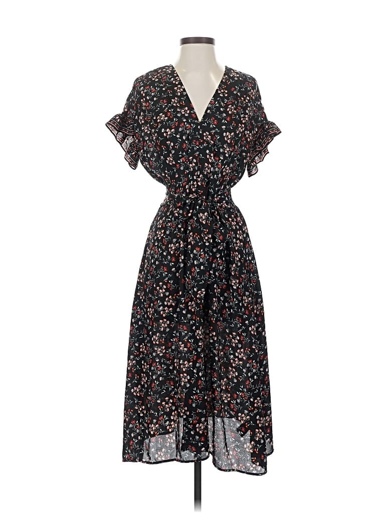 Pre-owned Max Studio Casual Dress In Black