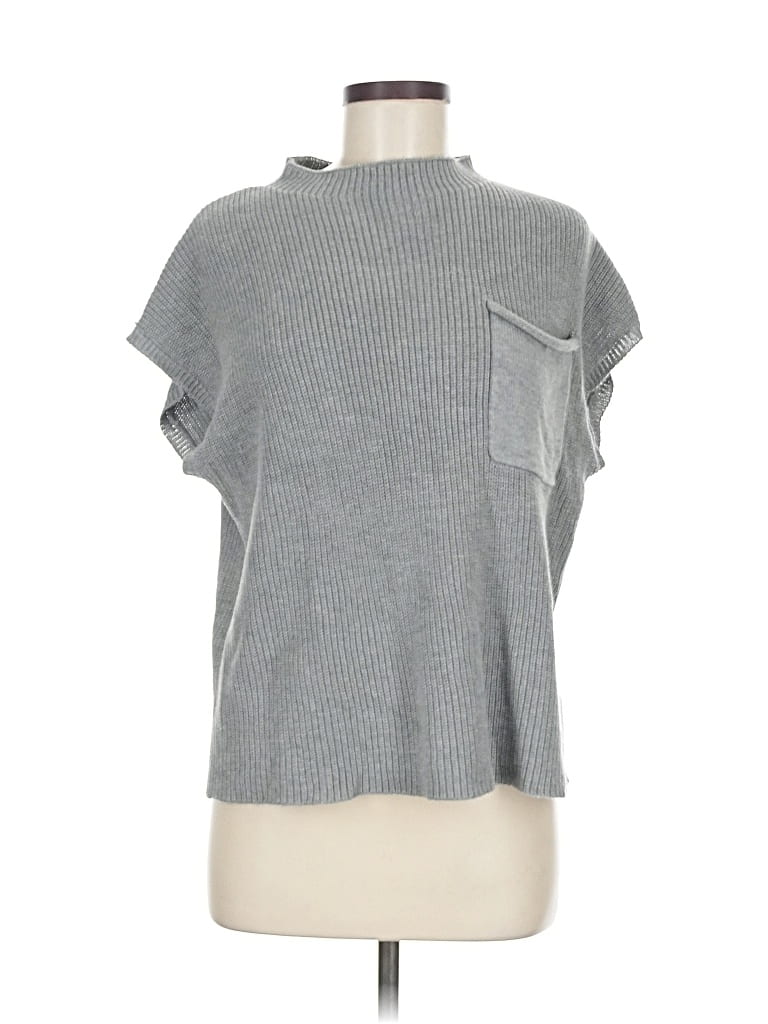 Pre-owned Assorted Brands Pullover Sweater In Gray